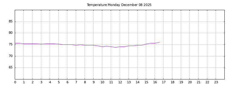 [Temperature today graph]