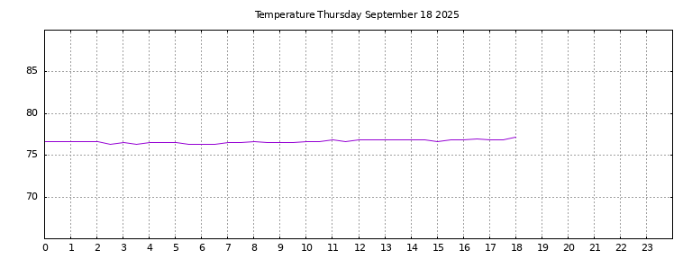 [Temperature today graph]