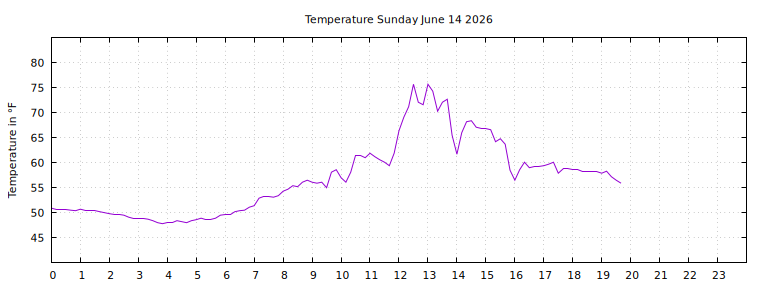 [Temperature today graph]