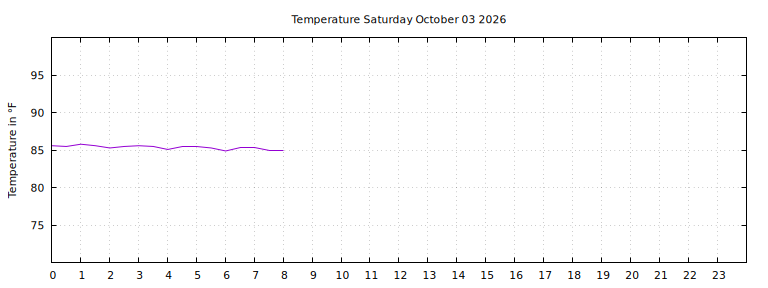 [Temperature today graph]
